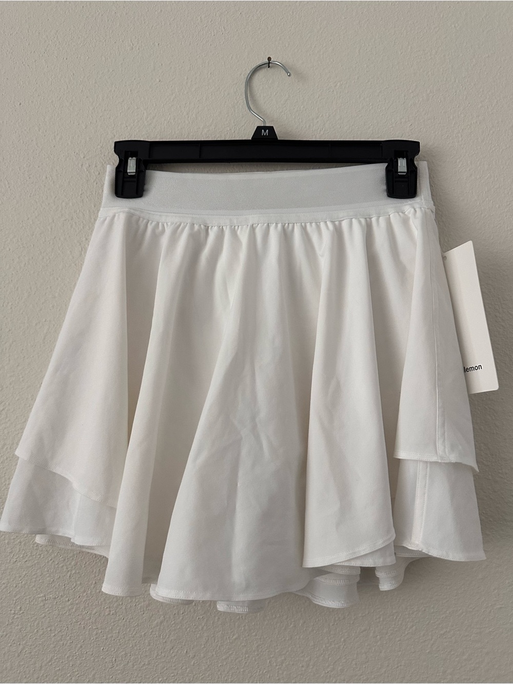 NWT Lululemon Women's Court Rival HR Skirt Size 4 White